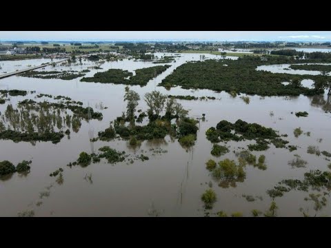 Inundaciones dejan más de 2.000 desplazados en Uruguay | AFP