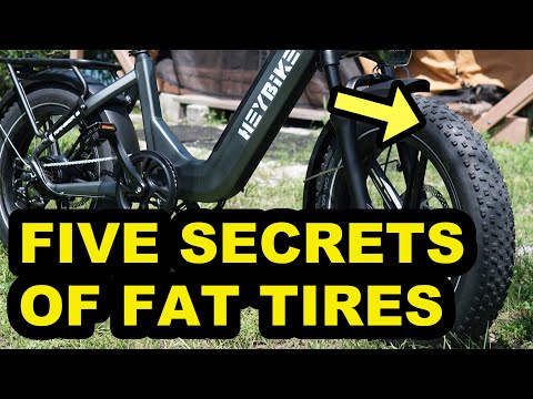 Tips & Tricks For FAT TIRES On An Electric Bike