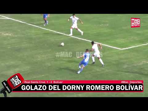 Golazo de Dorny Romero frente a Bolívar | Real Santa Cruz