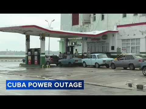 Cubans struggle with an extended power outage and a new tropical storm