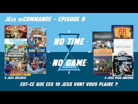 JEux reCommande - Episode 9 (une petite sélection de mes jeux préférés)