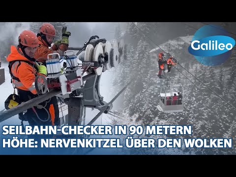 Extremjob bei -10 Grad: Ein Tag im Leben eines Seilbahn-Checkers