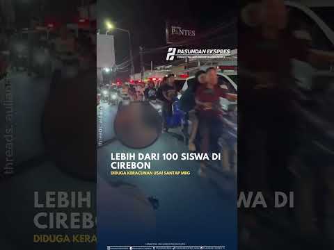 Ratusan Siswa Alami Keracunan di Cirebon Usai Santap MBG #shorts #keracunanmbg