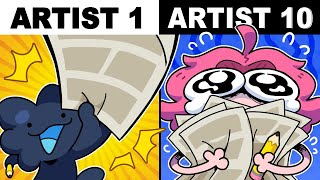 10 ARTISTS Make A COMIC Without COMMUNICATING!? | 6