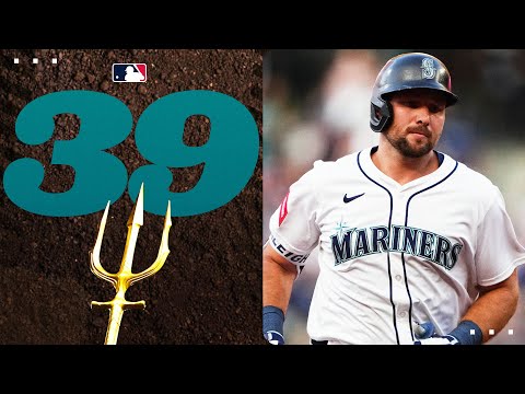 Cal Raleighs MLB-leading 39th home run breaks a scoreless tie in Seattle!