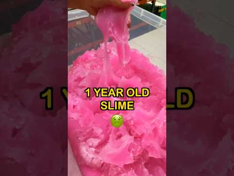 Fixing 1 Year Old Slime 🤢🤮💕
