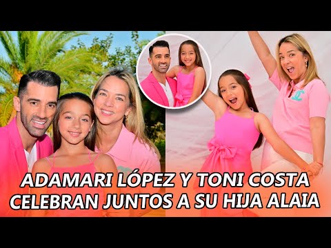 Adamari López y Toni Costa CELEBRAN JUNTOS un día MUY ESPECIAL con Alaïa