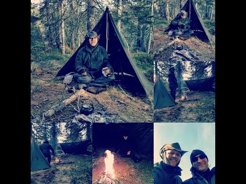 Bushcraft bei -10 C Übernachtung