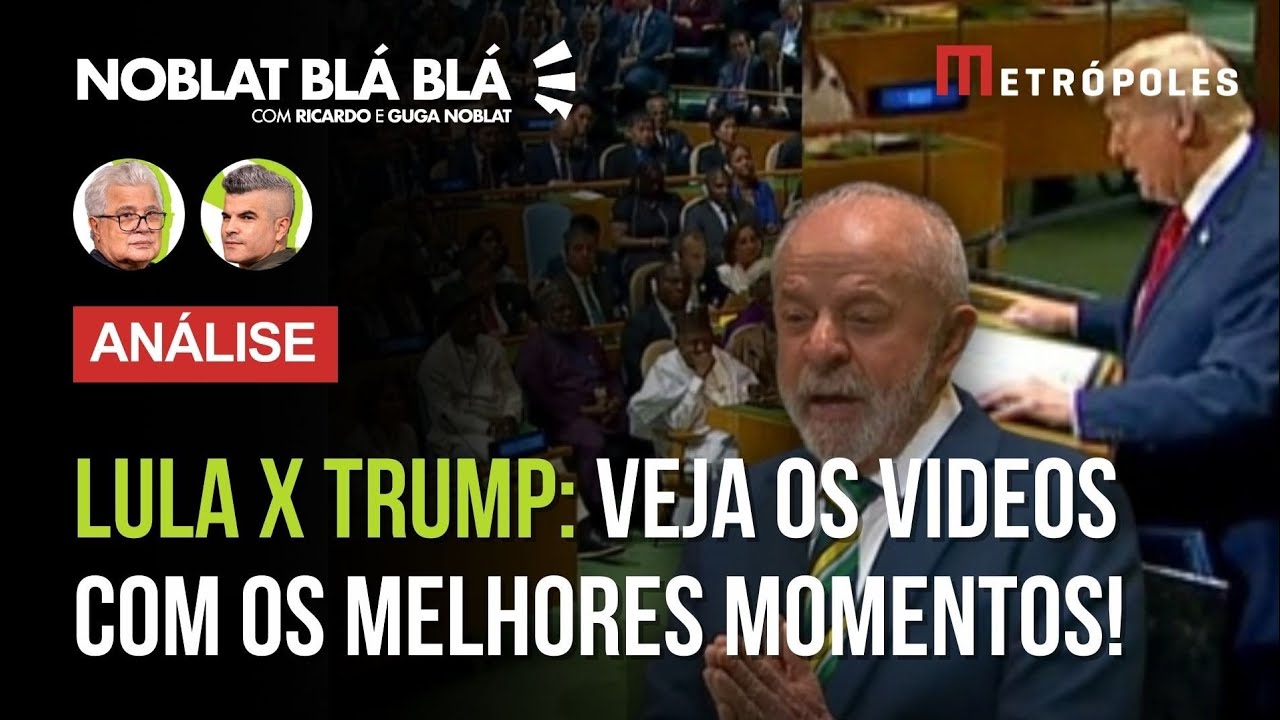 ENQUANTO Trump faz elogio a Lula em discurso longo na ONU presidente do Brasil não o menciona
