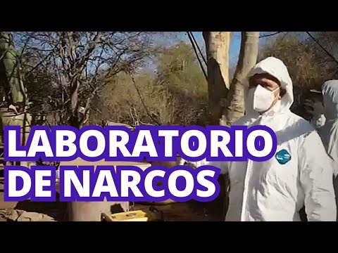 Desmantelan un megalaboratorio de metanfetaminas en México