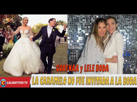 Alejandra Jaramillo NO FUE inivitada a la boda de GUAYNA y LELE PONS