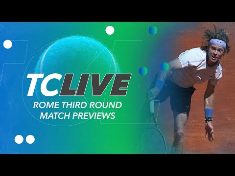 Alcaraz and Rublev Third Round Match Previews | Tennis Channel Live