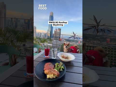 Pet Friendly Rooftop Dining with meals as low as RM19.90 🤯💞📍Trikora by Rooftop [No Pork, No Lard]