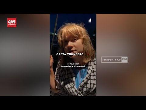 Israel Tahan Gret Thunberg dan 10 Aktivis Penumpang Kapal Madleen