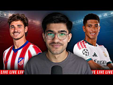 Atletico Madrid vs Real Madrid LIVE MATCH REACTION