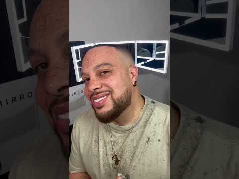 Get Ready With Me (Self Haircut) with the Bestest Mirror  -  Get yours at www.bestestbarber.com
