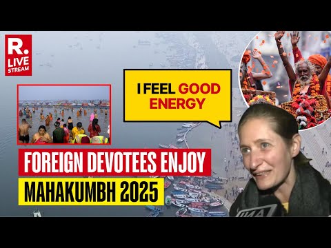 Foreign Devotees Praise Bharat’s Spirit at Maha Kumbh 2025 | Amrit Snan