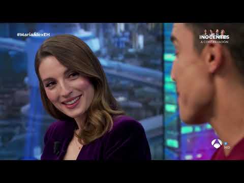 María Valverde y Álex González en #elhormiguero #alexgonzalez