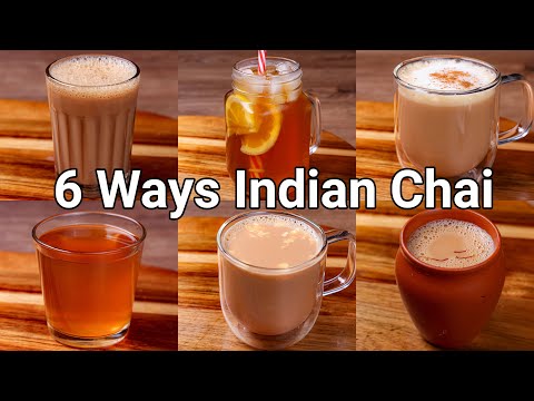 6 Types of Indian Chai or Tea for this Winter | 6 Most Popular Famous Indian Tea Chai Recipes