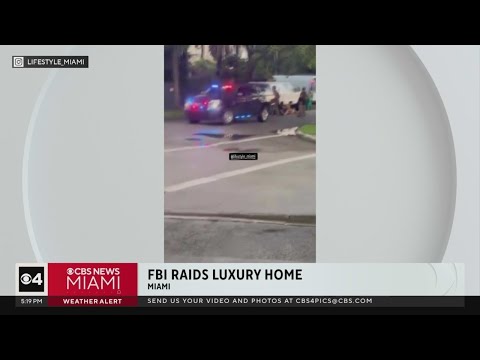 FBI raid on Miami luxury home startles neighbors