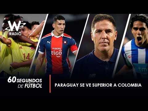 “Podemos ganar”: Paraguay se ve superior a Colombia