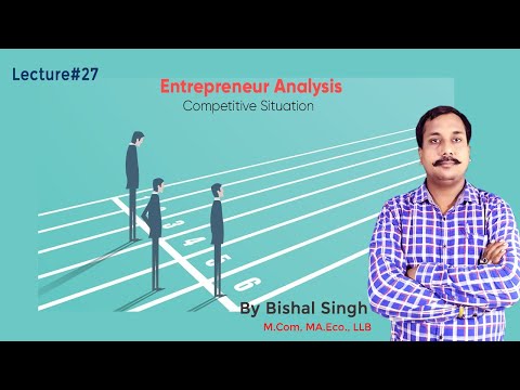 Entrepreneur Analysis Competitive Situation II Entrepreneurship II By Bishal Singh II Lecture_27