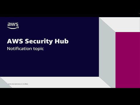 Subscribing to Security Hub announcements | Amazon Web Services