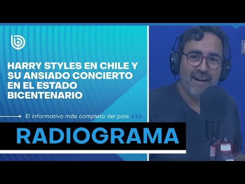 Harry Styles en Chile y su ansiado concierto en el Estadio Bicentanario