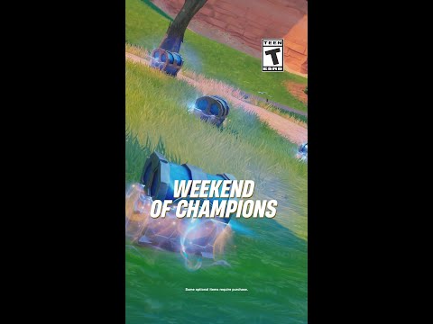 Don’t text me unless it’s to squad up — this Weekend of Champions is lit! 🔥
