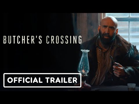 Butcher's Crossing - Official Trailer (2023) Nicolas Cage, Fred Hechinger