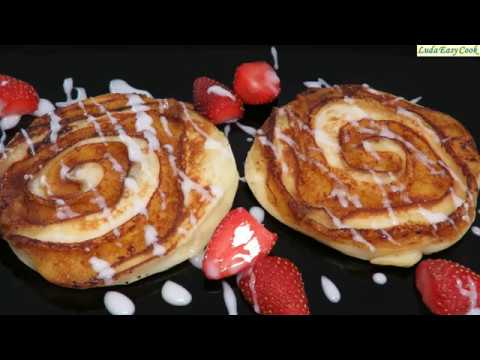 Ароматный Завтрак ОЛАДЬИ (БЛИНЫ) С КОРИЦЕЙ синнабоны | Pancake Cinnamon Recipe