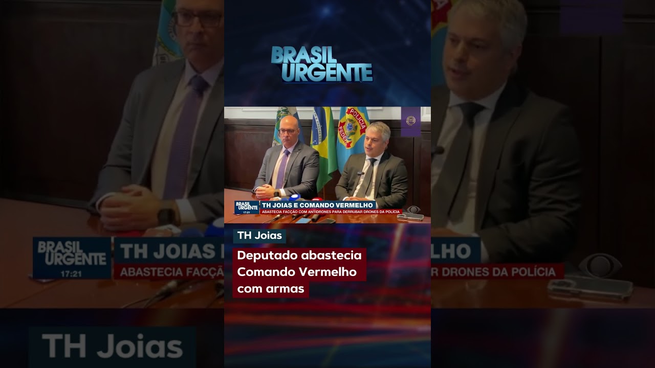 Deputado do caso TH Joias abastecia o Comando Vermelho com armas e lavava dinheiro do crime.