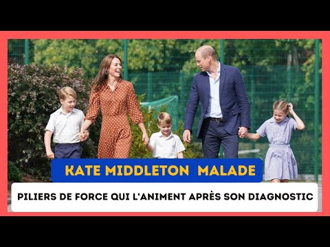 Kate Middleton face au cancer : Trouver la force dans l'amour, la famille et l'espoir apre?s son dia