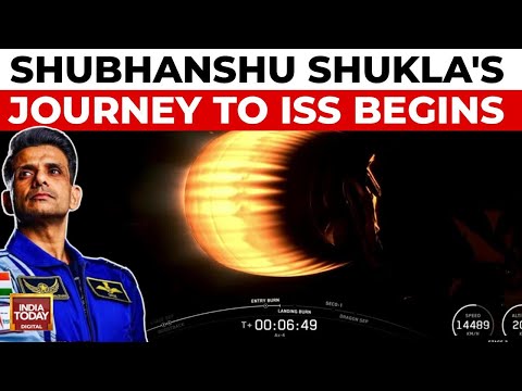 Historic SpaceX Launch: Indian Group Captain Shubhanshu Shukla Heads To ISS | India Today News