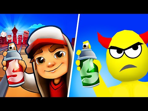 Subway Surfers VS Smash To Draw, Subway Surfers New Update, Subway Surfers Android Game Play