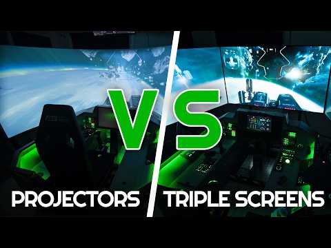 Projectors Almost Ruined My Simulator Hobby – Projectors vs. Triple Screens