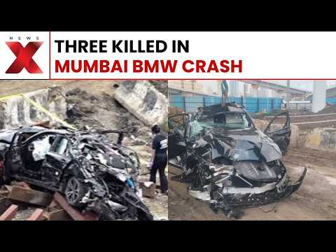 Mumbai Coastal Road BMW Crash: 3 Killed, 1 Critical After Overspeeding | NewsX