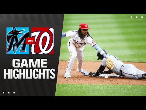 Marlins vs. Nationals Game Highlights (6/15/25) | MLB Highlights