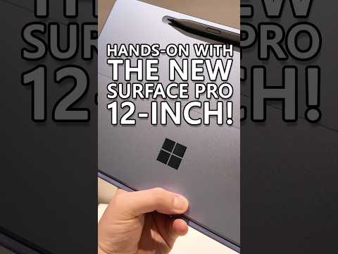 Hands-on: Microsoft’s refreshed Surface Pro 12″ (2nd Edition)