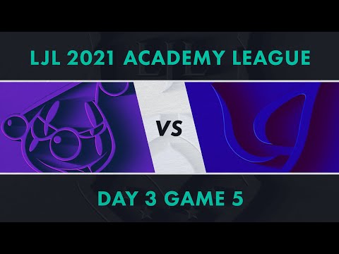 RJ.A vs CGA.A｜LJL 2021 Academy League Day 3 Game 5