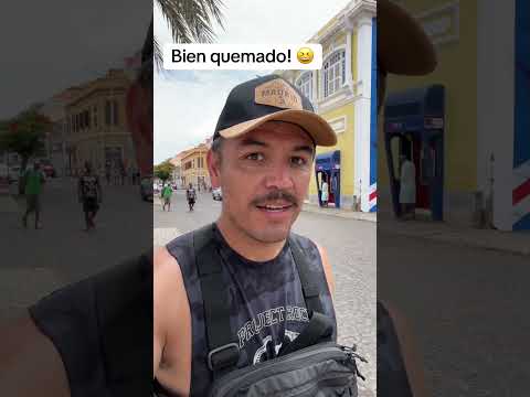 Bien quemado del sol pero EN CABO VERDE 🇨🇻 ❤️🔥😍