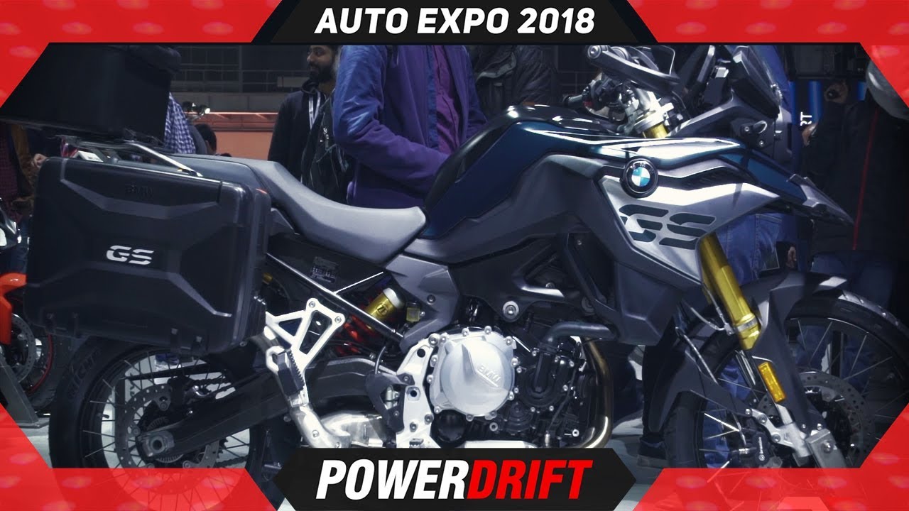 BMW F 750 GS and F 850 GS @ Auto Expo 2018 : PowerDrift