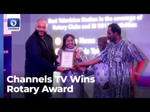 Channels TV Wins Rotary Humanitarian Award