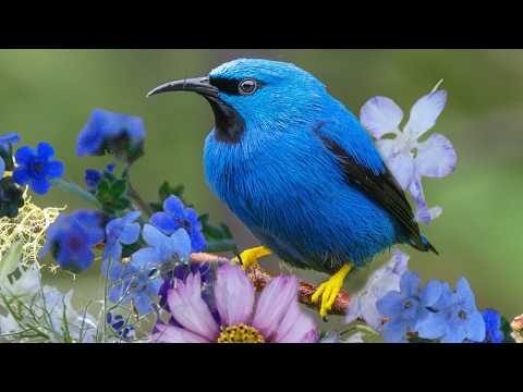 Blue "Honeycreeper" Bird - Color Crush 2026 - Acrylic Painting Tutorial