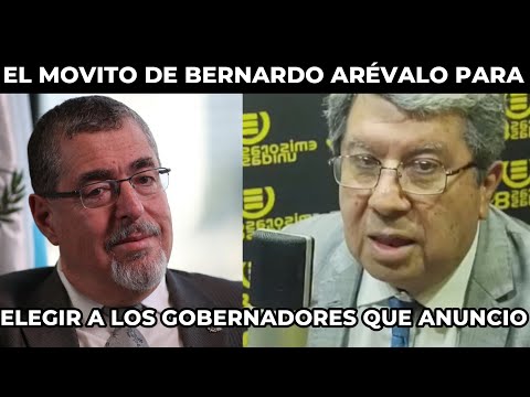 TÍTULAR DE LA SECRETARÍA DE LA PRESIDENCIA HABLA DE LA ELECCIÓN DE GOBERNADORES, GUATEMALA