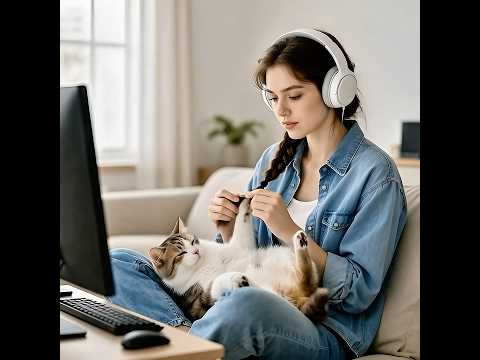 Cute kitty 🐾🩵🤍