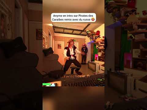 Anyme en <strong>intro</strong> sur Pirates des Caraibes remix russe