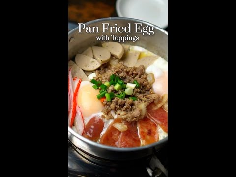 Pan-FriedEggwithToppings-