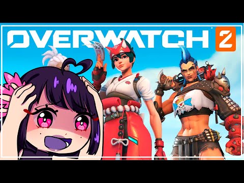 Jugando Overwatch 2 de chill, pura rápida pero haciendo corajes