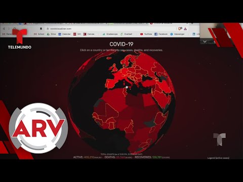 Coronavirus: Página web muestra la cifra real de contagios en el mundo | Al Rojo Vivo | Telemundo